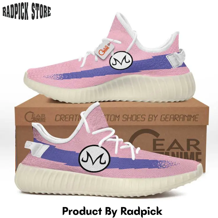 Majin buu symbol yeezy shoes anime sneakers  rp126126126